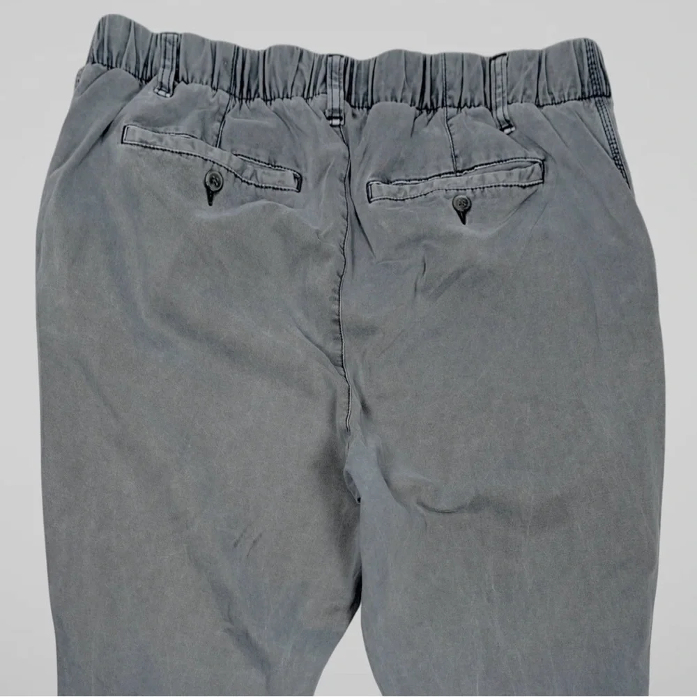 Old Navy Gray Easy Chino Pants Cotton Blend Stretch – Women’s Size Large